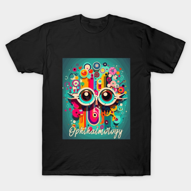 Ophthalmology Art Brafdesign T-Shirt by Brafdesign